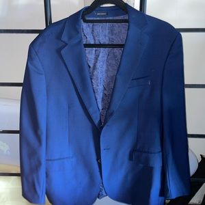 Joseph Abboud Blue Slim Fit Suit (Blazer & Pants)